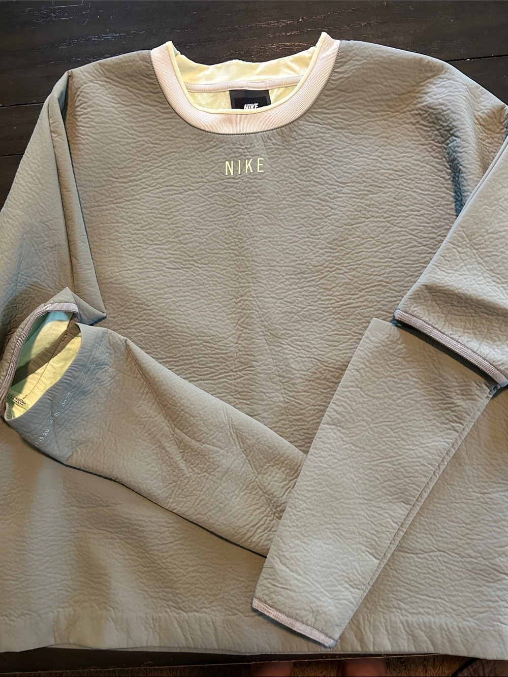 Nike Women's Light Green Sweatshirt